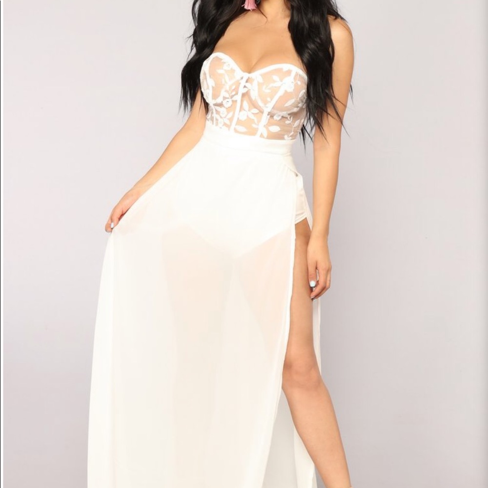 I just wanna say your mine dress-ivory